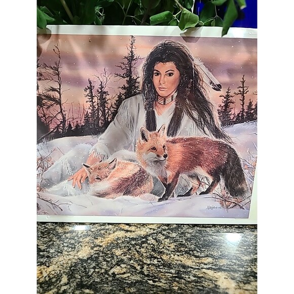 SNOWY RETREAT by Maija Signed And Dated - Picture 3 of 7